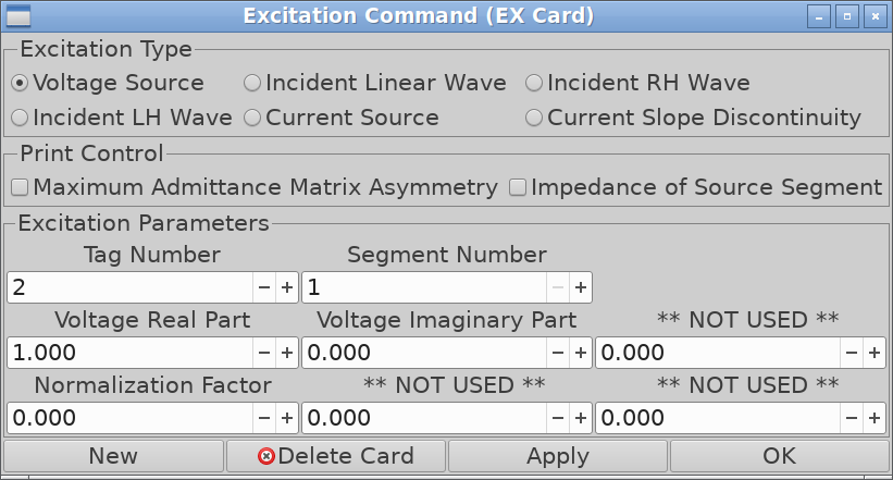 Excitation Editor